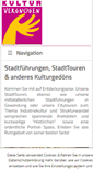 Mobile Screenshot of kulturvergnuegen.com