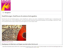 Tablet Screenshot of kulturvergnuegen.com